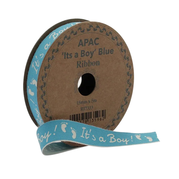 Ribbon It’s A Boy Blue 15m